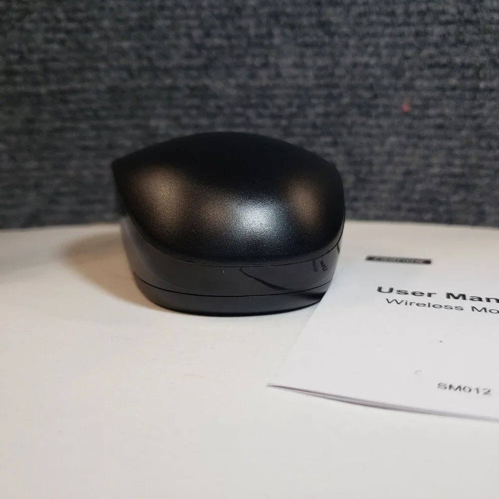 Seenda Wireless Mouse 2.4G Noiseless Mouse with USB Receiver. Black. for pc, mac
